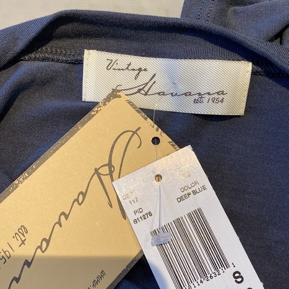 Vintage Havana gray smiley face Have a Good Day long sleeve tee small - Picture 3 of 4